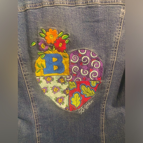 Brighton denim jacket size M - Picture 3 of 5